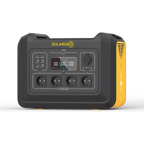 Batteria elettrica portatile Capacità 2232 Wh 2400 W - ELECFULL (1/5)