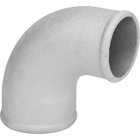 Raccord coudé à 90° en alliage d'aluminium, diamètre extérieur 3 po à 2,5 po, étanchéité parfaite, réducteur antirouille pour voiture (1/5)