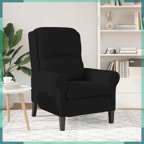 42009873 fauteuil Noir 76 x 94 x 102 cm Microfibre (1/5)