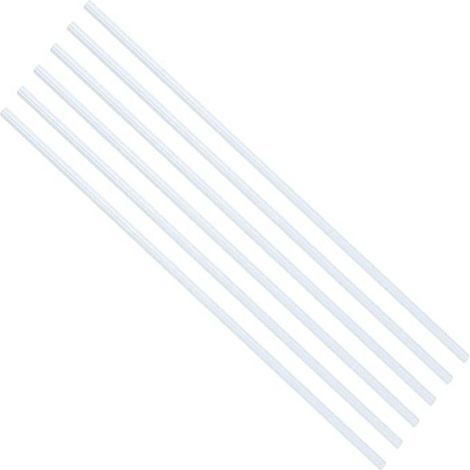 Store vénitien rotatif en PVC blanc de 40 cm avec crochet et poignée (1/5)