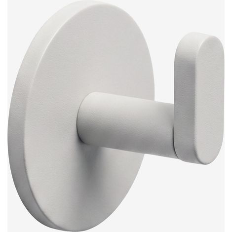 SKLUM Klebender Handtuchhalter für das Badezimmer aus Edelstahl Caldrumi Weiss (1/5)