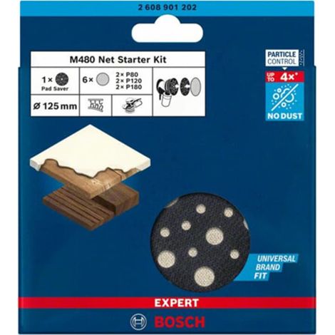 Bosch Expert M480 Starter-Set für Exzenterschleifer 125 mm 7tlg. - 2608901202 (1/5)
