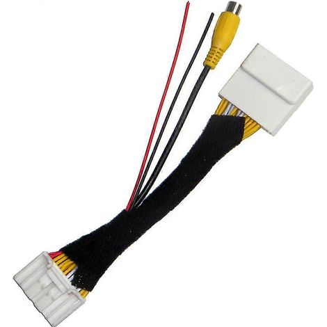 Adaptateur de câble RCA pour caméra de recul (2024) compatible avec Mazda 2, 3, 6, CX-5, Demio, Axela Roadster et MX-5 Miata (1/5)