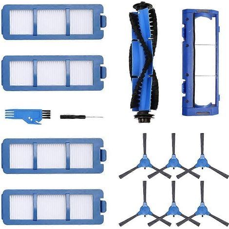 Ensemble de 14 pièces de rechange pour aspirateur robot Eufy RoboVac G35, G35+, G40, G40 Hybrid, G40+, G40 Hybrid+, G30+ (1/5)