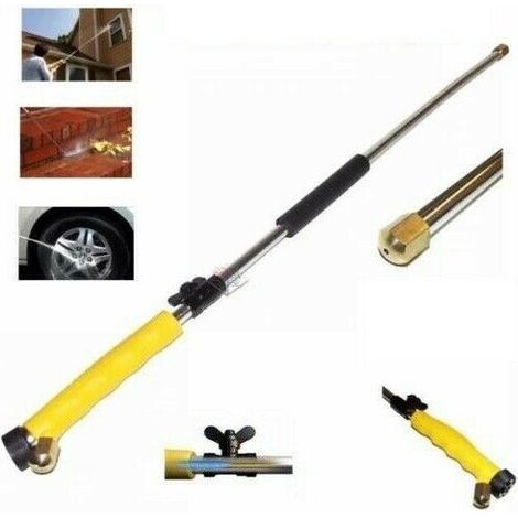IDROPULITRICE ALTA PRESSIONE LANCIA WATER PULISCI GIARDINO AUTO ZOOM PULITORE