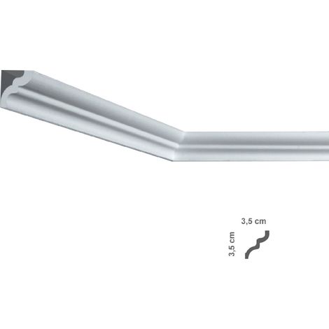 CORNICE DECORATIVA PER SOFFITTO mod. I836 - mm 35 x 35- 125 pezzi  - BOVELACCI