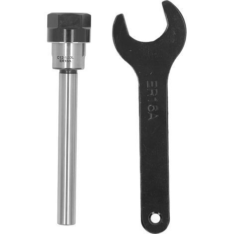 Fräserverlängerung mit Schraubenschlüssel, gerader Werkzeughalter, Verlängerungsstange für CNC-Drehmaschine (1/5)