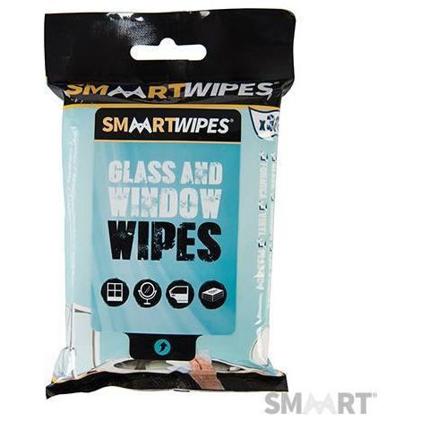 Salviette per la pulizia di vetri e finestre Smaart Wipes 30 p.zi