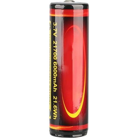 Batterie rechargeable haute capacité 21700 6000 mAh 3,7 V (décharge de la batterie 3,7 V) (1/5)
