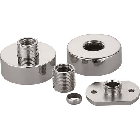 Exposed Round Shower Valve Fast Fit Fitting Kit Easy Plumb - For Triton Mira
