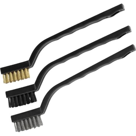 Lot De 3 Brosses pour Aquarium Outils De Nettoyage pour Aquarium Manche à Poils Souples Et Design Anti-Rayures pour Un Nettoyage Facile (1/5)