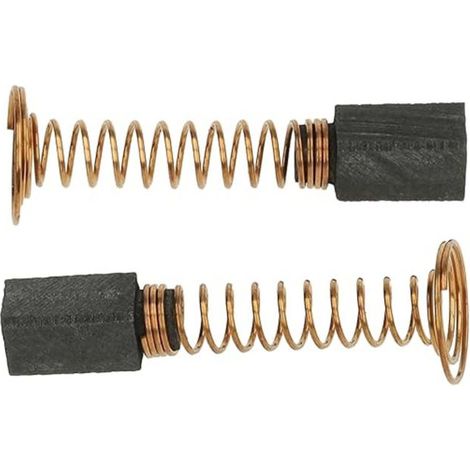 2x Balais de charbon pour moteur 8 x 5 x 5mm compatible avec Dremel 300 395 595 3000, 6000 Type 3/4/5/A6 outil électrique