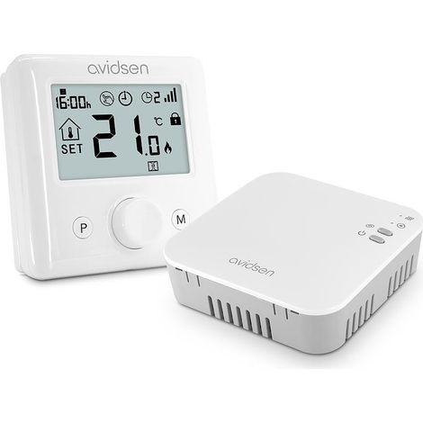 Wifi-Thermostat mit Anschluss an Gas-Öl-Kessel Wärmepumpe HomeFlowWL (1/5)