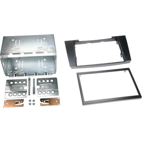 Plaque support autoradio 2Din pour Mercedes CLS-C219- Classe E-W211-