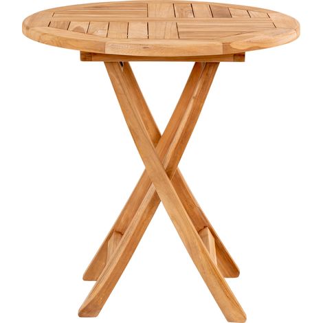 Oviedo Gartentisch Ø70 cm Teak. (1/5)