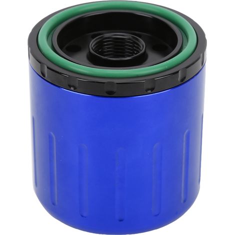 Hochleistungs-Ölfilter M20x1,5 mit Magnetgewinde, waschbar und wiederverwendbar, Ersatz für Honda blau (1/5)