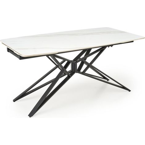 Mesa Houston 2089 , 76x91x160cm, Alargamiento, Piedra sinterizada, Metal