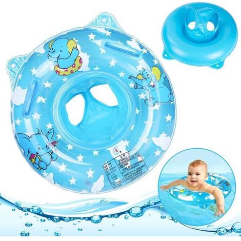 Bouée Pour Bébé - Anneau De Natation Flottant Avec Siège - Pour Enfants À Partir De 12 Mois - Usage Extérieur Piscine - 1 Pièce (1/4)