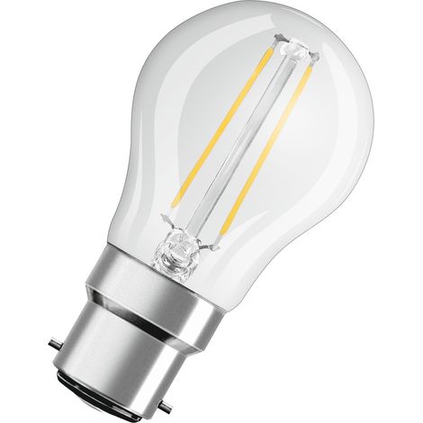 Led Sferico Chiaro Filamento 2.5w B22 Caldo Confezione 1 - Osram