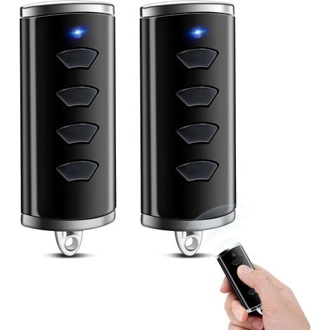868MHzTelecommande Portail,Télécommande Compatible avec Hörmann,4 Canaux télécommande Porte de Garage pour Hörmann HSE1/HSE2/HSE4-868-BS, HS1/HS4/HS5-868-BS,HSP4-868-BS,Lot de 2 (1/5)
