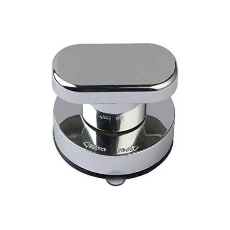 Glass Door Handle with Powerful Suction Cup Mirror Refrigerator Drawer Wall Mount Suction Cup for Bathroom Bathtub Shower Handle Kitchen Drawer Knob (1/5)