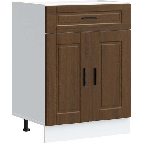 Maison Exclusive - Base da Cucina Porto Rovere Marrone in Legno Multistrato