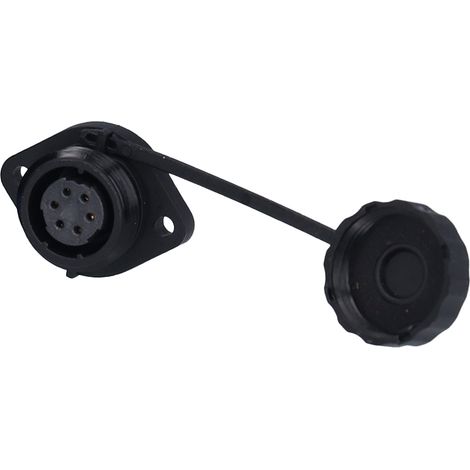 Connecteur aviation SP16 à brides IP68 étanche mâle femelle soudure 6 broches 250V 5A pour équipement communication et informatique (1/5)