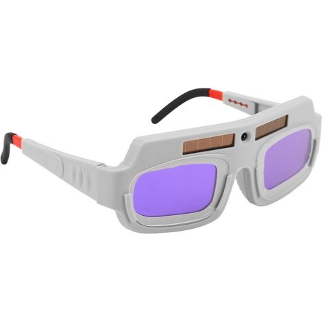 Lunettes de Soudure à Assombrissement Automatique avec Charge Solaire pour Sécurité Oculaire (1/5)