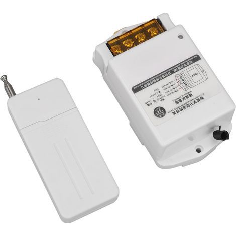 BERM – interrupteur de télécommande sans fil RF, longue portée, Type d'apprentissage intelligent pour pompe à eau, AC 380V (1/5)
