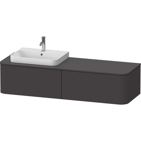 Duravit Happy D.2 Plus Konsolenwaschtischunterbau wandhängend,