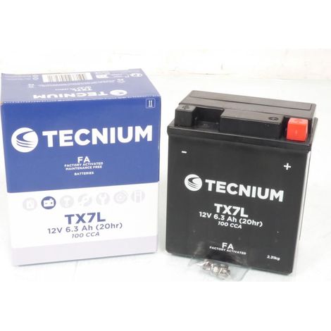 SLA-Batterien von Tecnium für den Aprilia 50 SXR (Baujahre 2021 (1/4)