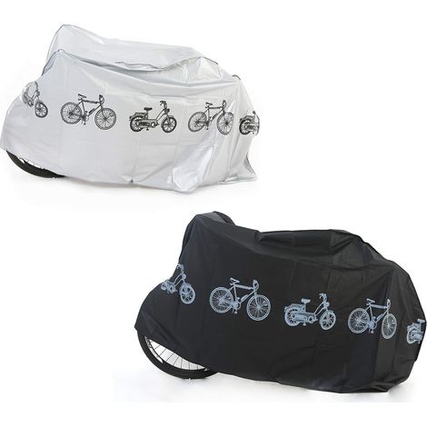 Pack of 2 Bicycle Cover Bicycle Rain Cover Protection Cover Waterproof Bicycle Covers Rain (1/5)