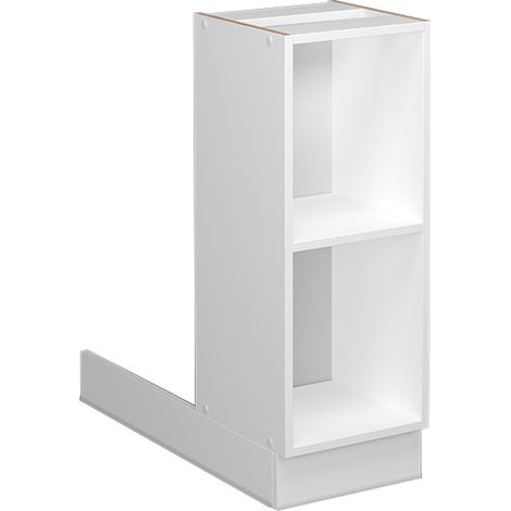 Isla de cocina Fame-Line, Blanco, 30 cm sin encimera, Vicco