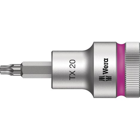 Wera Steckschlüsseleinsatz 8767 C HF TORX 1/2" T20 Länge 60 mm - 5003830001