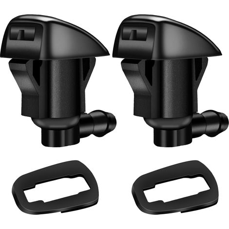Windscreen Washer Nozzle For Grand Cherokee, 85381AE020 2pcs Car Washer Nozzles Front Windshield Spray Nozzle For Camry Land Cruiser Prado Hilux (1/5)