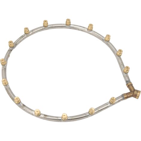 Buse annulaire multifonctionnelle à filetage femelle G3/8, buse de pulvérisation à plusieurs têtes en forme d'anneau pour l'irrigation agricole de jardin, 15 têtes (1/5)