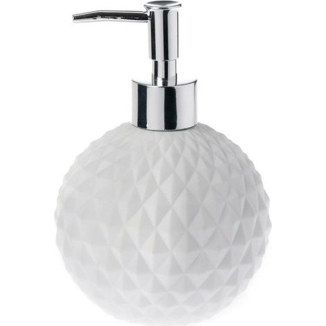 Distributeur de savon Porcelaine ALISON Blanc Spirella