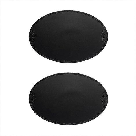 Set de table rétro en polyuréthane, style européen français, ovale, isolant, pour la maison. (1/5)