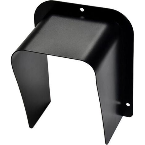 Couvercle MéTallique éTanche pour CaméRa VidéO, Sonnette, Serrure De Porte, Bouton De Portes D'AccèS, ProtèGe L'Appareil du Soleil Et des Gouttes De Pluie, Convient à Tous Les Types,120g (1/4)