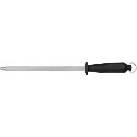 Chaira imantada Albainox, mango de ABS, tamaño de 23 cm, en funda de plástico