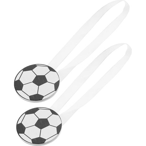 Pices Embrasses Rideaux Dcoratives Football sans Perage (1/5)