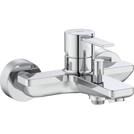 ROCA A5A025FC00 TARGA Grifo Monomando para Baño-Ducha con Inversor Automático Cromo - ref: A5A025FC00 (1/2)