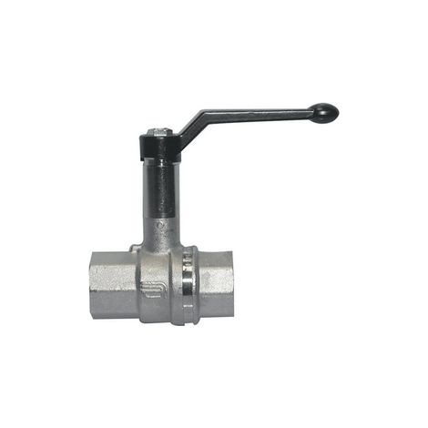 Valvola a sfera ff c/prolunga integrata e leva alluminio 3/4"  dn 20