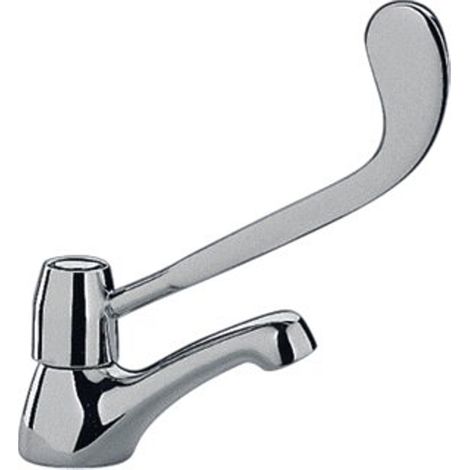 Paffoni Robinet de lave-mains 1/2 pouce 1 trou de robinet Chrome brillant