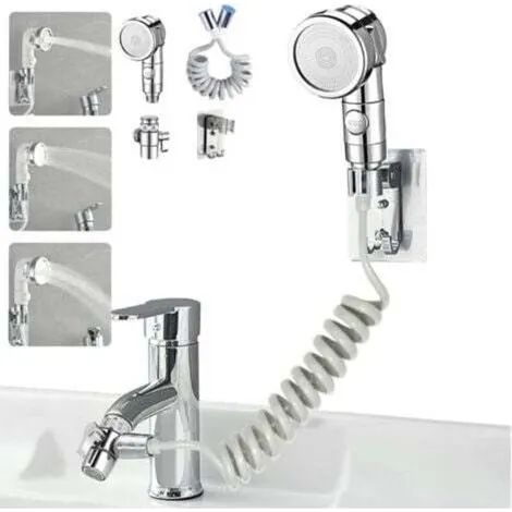 -DOUchette adaptable sur robinet,Facile à laver les cheveux et à nettoyer les assiettes,-DOUchette lavabo/ coiffeur/ evier,rallonge robinet lavabo-DOU