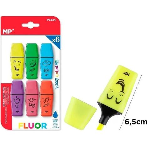 Vous mettez en évidence les mini-pièces fluorescentes de 6 pièces