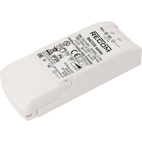 [GEBRAUCHT] B-Ware RECOM LED-Treiber 25W 700mA 18-36V DC Stromversorgung für Beleuchtungssysteme (1/2)