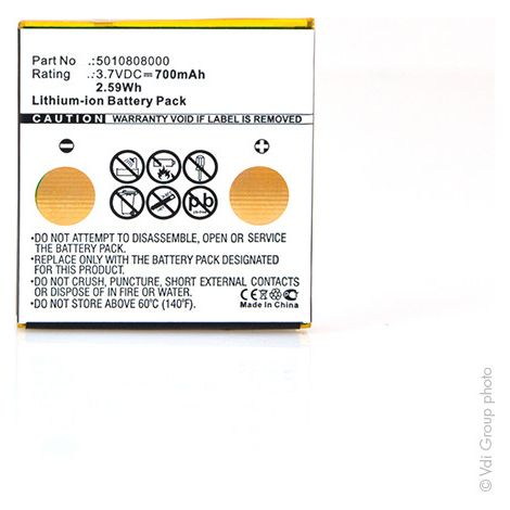 NX - Batterie téléphone 3.7V 700mAh - 5010808000 (1/3)