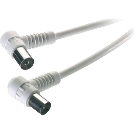 Vivanco VVANCABMF30090W cable coaxial 3 m Blanco (1/3)