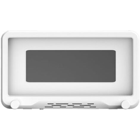 Support mural blanc pour téléphone, étanche, avec revêtement tactile, idéal pour la salle de bain, la cuisine ou la baignoire. Compatible également avec les miroirs. (1/5)